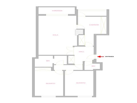 Apartamento T2 com garagem * Caulinos